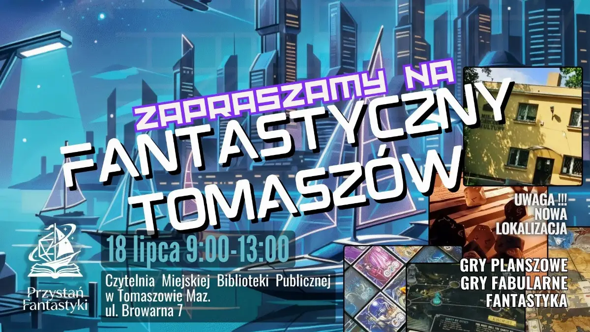 Lipcowa Przystań w Tomaszowie Mazowieckim: RPG i Planszówki