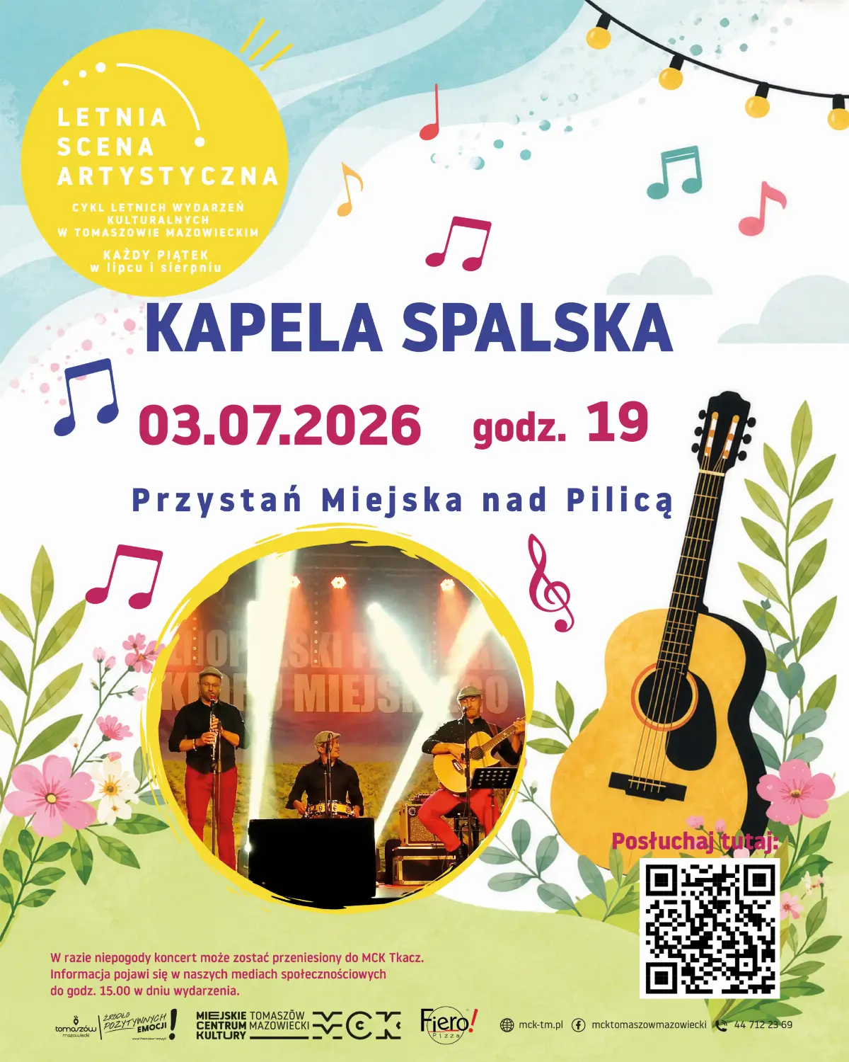 Letnia Scena Artystyczna - Kapela Spalska rozpoczyna sezon koncertowy