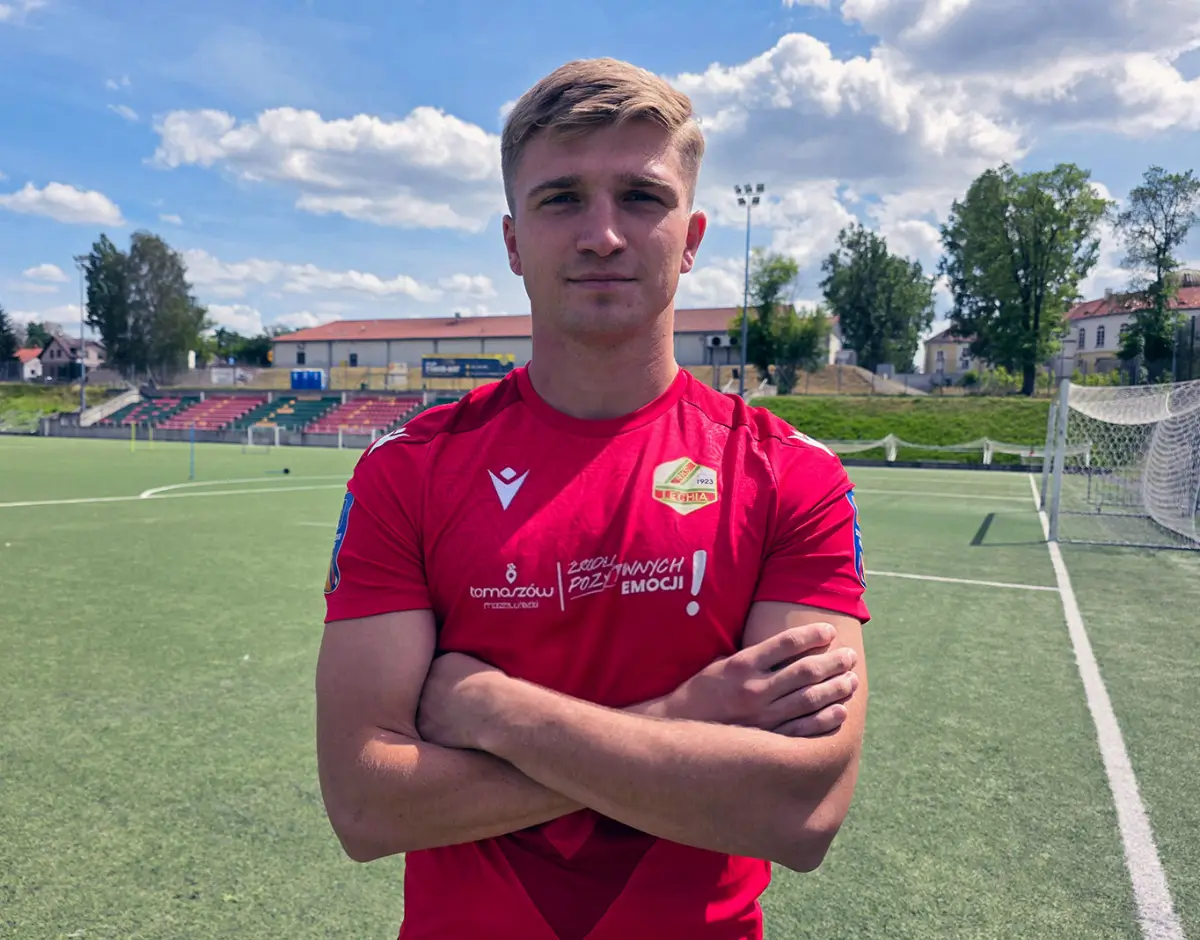 Bartosz Winkler dołącza do Lechii Tomaszów Mazowiecki