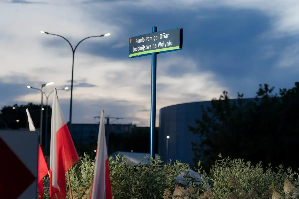 Uroczystość w Tomaszowie Mazowieckim ku pamięci ofiar Wołynia